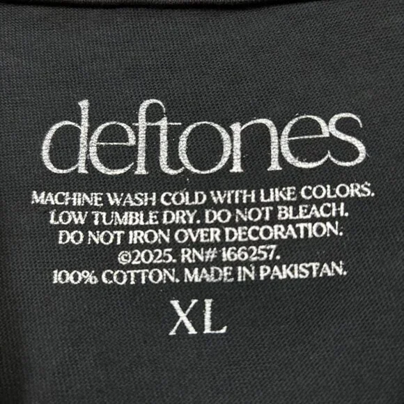 Deftones Private Music Nu Metal Band Oversized T-Shirt Size Extra Large - Picture 4 of 5